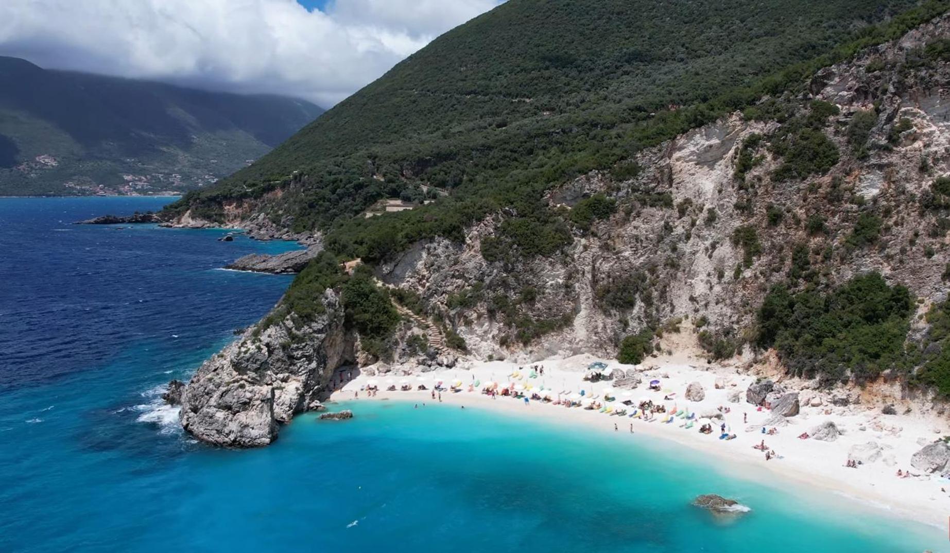 Kathisma Bay Villas - Luxury Villas - Villa Helios Kalamitsi  Bagian luar foto
