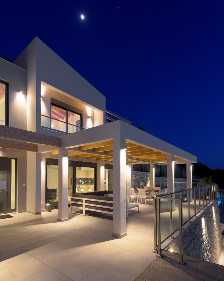 Kathisma Bay Villas - Luxury Villas - Villa Helios Kalamitsi  Bagian luar foto